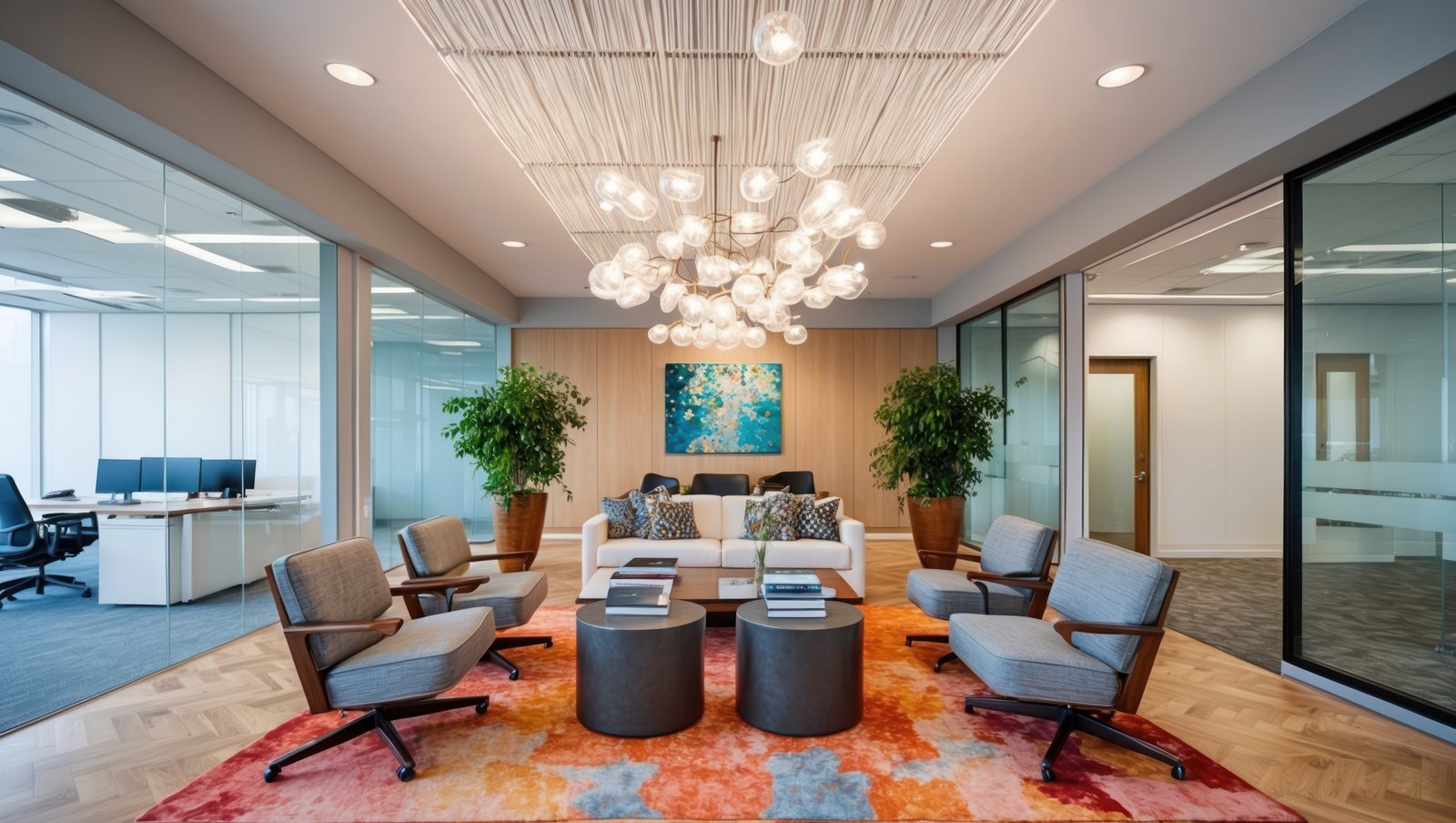 Beautiful modern office space